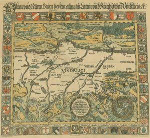 Aventinus fertigte die erste Landkarte Bayerns, 1523